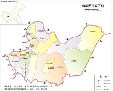 南岸區(qū)地圖