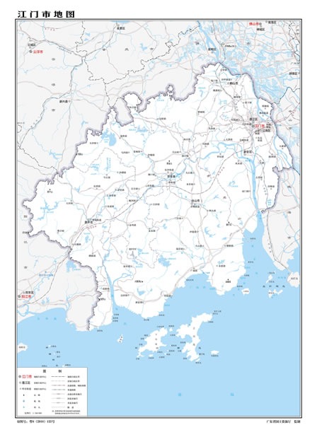 江門市地圖