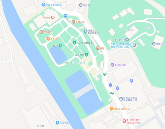 鴉片戰(zhàn)爭(zhēng)博物館導(dǎo)游圖