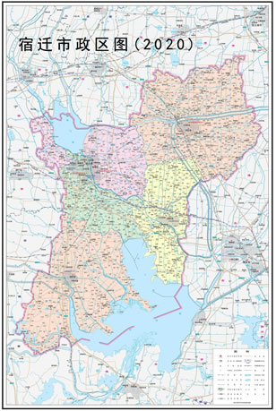 宿遷市地圖