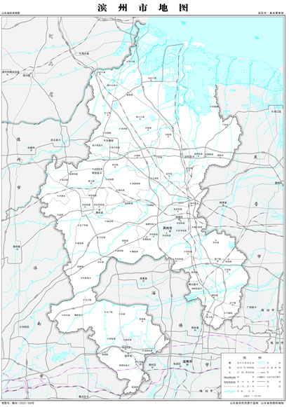 濱州市地圖