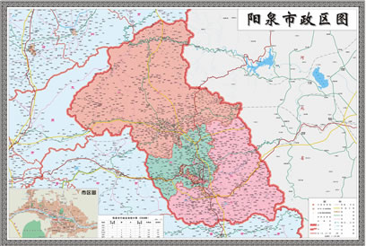 陽(yáng)泉市地圖