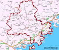 泉州市行政區(qū)劃圖